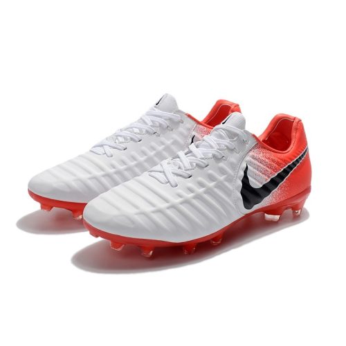 Nike Tiempo Legend 7 Elite FG fodboldstøvler til mænd - Hvid Rød_3.jpg